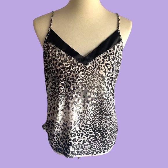 Y2K leopard print tank camisole large - Picture 3 of 10